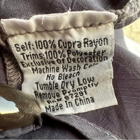 JOHNNY WAS Embroidered Tunic Button Down Multicolor Boho Collard Shirt Dress XS - Picture 9 of 9